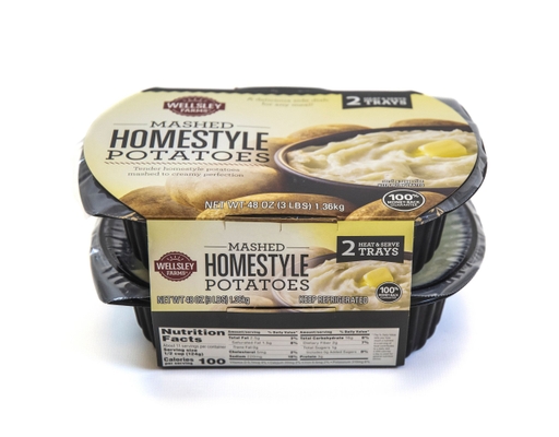 Homestyle Mashed Potatoes, 24 oz., 2 pack Wellsley Farms image 3