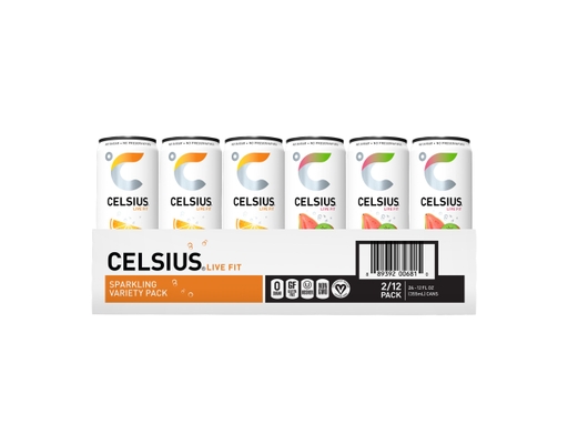 Celsius Live Fit Energy Drinks Sparkling 12 fl oz (24-pk)