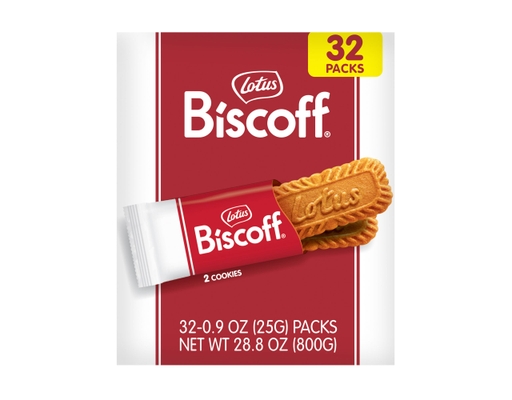 Lotus Biscoff Cookies, 2 pieces, 32 pack