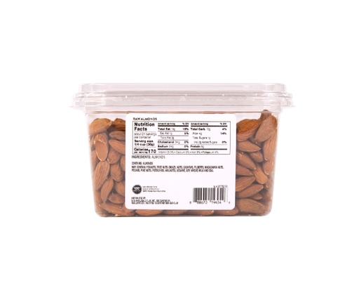 Wellsley Farms Raw Almonds, 22 oz.