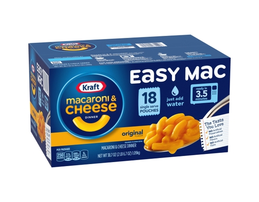 最高級のスーパー & Macaroni Mac Easy Kraft Cheese (18- oz 2.15 Original Pouches その他 加工食品