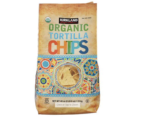 2024人気No.1の Signature Kirkland Organic oz 40 Chips Tortilla ギター