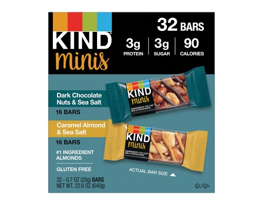Kind Minis Bars Variety Pack 0.7 oz (32-pk)