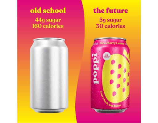 Poppi Prebiotic Soda Tastemakers Variety 12 fl. oz., 15 pack