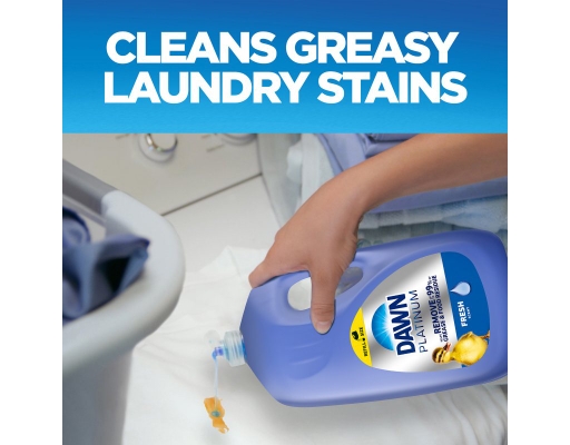 Dawn Ultra Platinum Dishwashing Liquid Soap Refreshing Rain 90