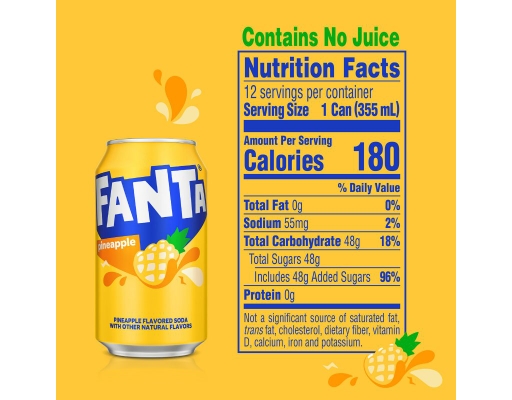 Fanta Cans Variety Pack 12 fl. oz. 36 pack