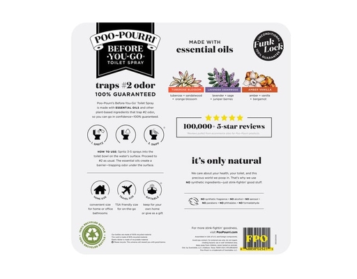 Poo-Pourri Toilet Spray, Variety Pack, 3.4 fl oz, 3 count