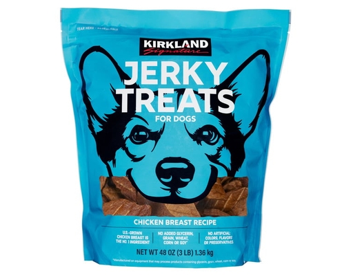 Kirkland Signature Chicken Jerky Dog Treat, 48 oz