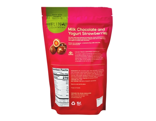 Chocolate And Yogurt Strawberries 16 oz Jelina image 1