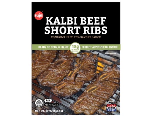 Suji Marinated Kalbi Short Ribs, 30 oz