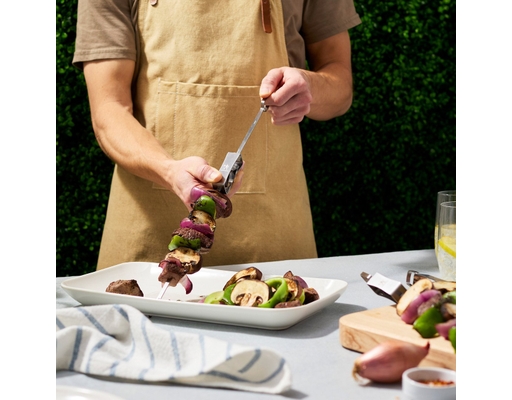 Henckels 8-piece BBQ Trays & Skewer Set