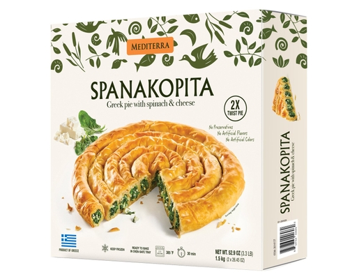 Mediterra Spanakopita 2 pack, 52.8 oz