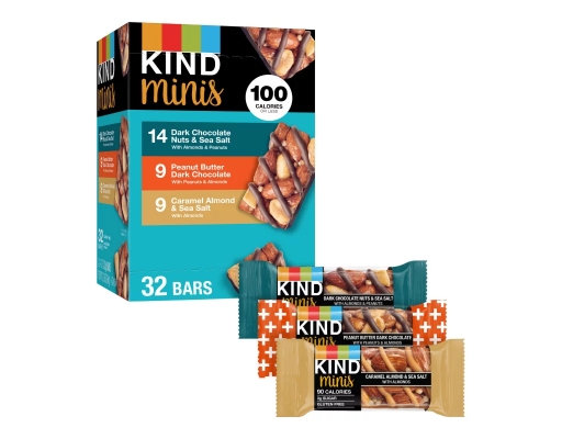 Kind Minis Bars Variety Pack 0.7 oz (32-pk)