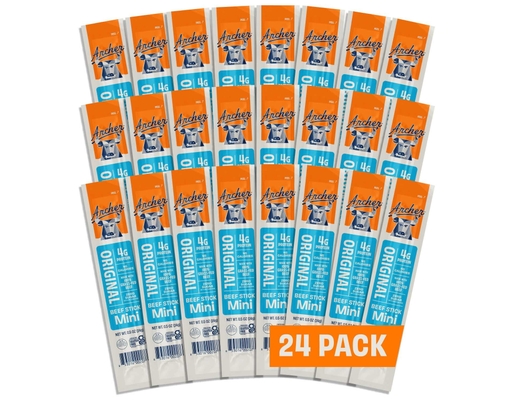 Original Mini Beef Sticks, 0.5 oz, 24 pk. Country Archer image 8