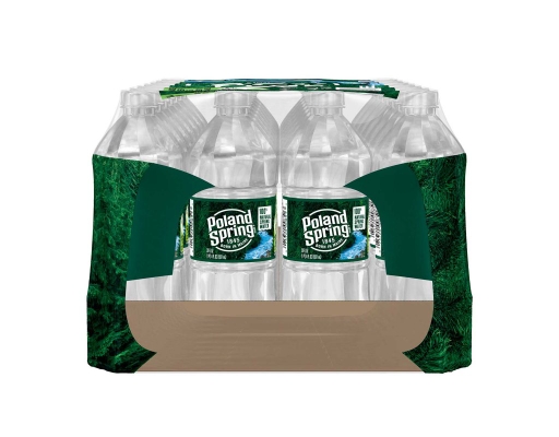 Poland Spring 100% Natural Spring Water Bottles – 20 fl oz, 28-Pack