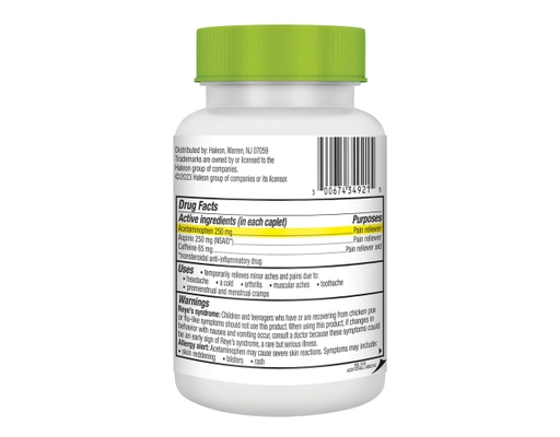 Excedrin Extra Strength Headache Relief Caplets 300 ct