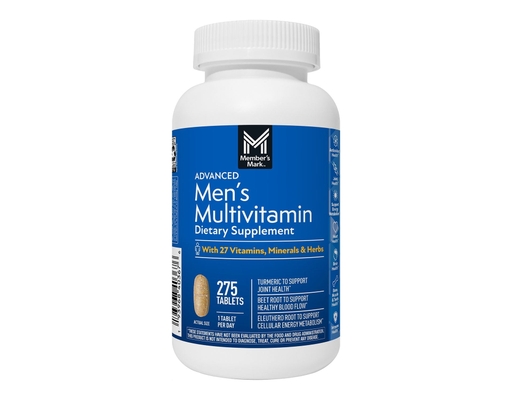 Men's Daily Multivitamin Tablets, 275 count Member's Mark image 0