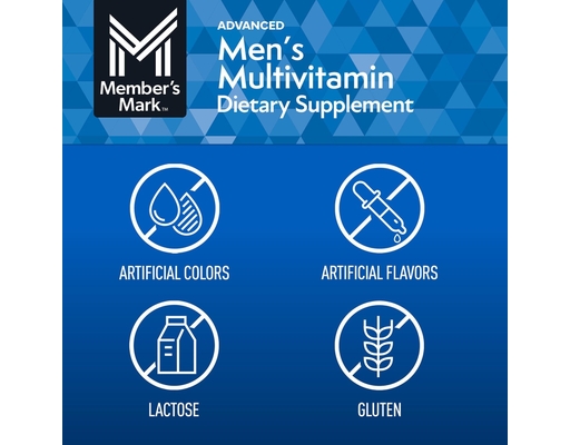 Men's Daily Multivitamin Tablets, 275 count Member's Mark image 5