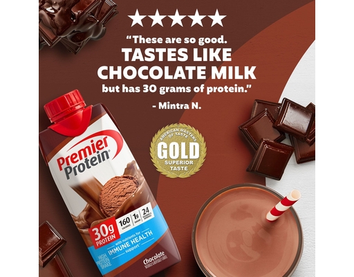 Premier Protein Shakes Chocolate 11 fl oz (15-pk)
