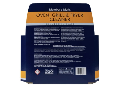 Member's Mark Commercial Oven Grill & Fryer Cleaner 32 fl oz
