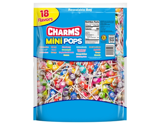 Charms Mini Pops, Assorted Flavors, 350 count
