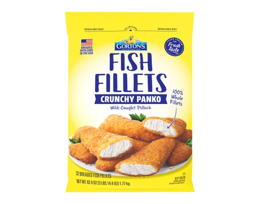 Golden Crispy Panko Wild Caught Pollock 100% Whole Fish Fillets, 32 count Gorton���s image 0