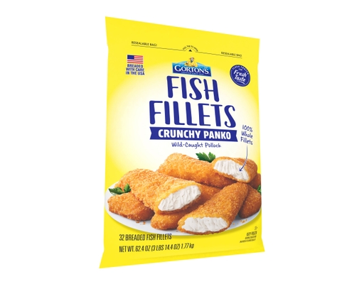 Golden Crispy Panko Wild Caught Pollock 100% Whole Fish Fillets, 32 count Gorton���s image 1