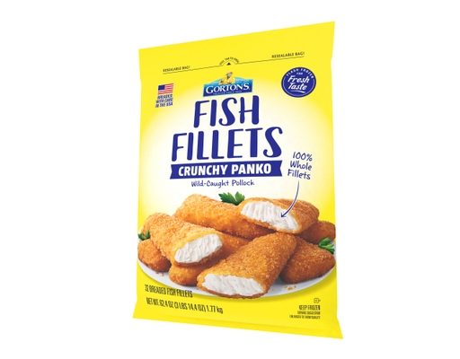 Golden Crispy Panko Wild Caught Pollock 100% Whole Fish Fillets, 32 count Gorton���s image 2