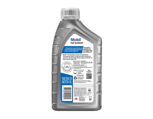 Mobil Full Synthetic Motor Oil 0W-20 1 Quart (6-pk)
