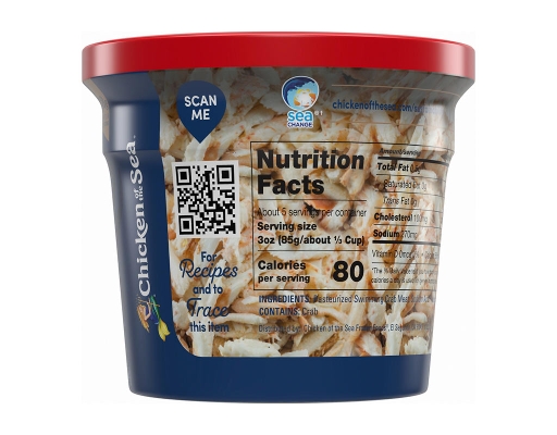Pasteurized Crab Claw Meat,  16 oz. Chicken of the Sea image 1