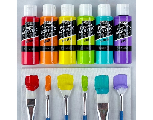 Acrylic Paint Set, 16 count. ArtSkills image 6