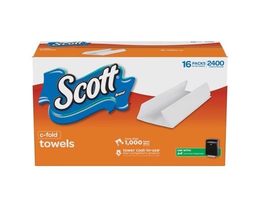 Scott C-Fold Paper Towels 150 ct (16-pk)