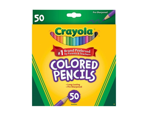 Colored Pencils, 50 count. Crayola image 0