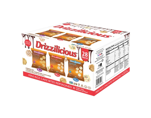Rice cake & Harryページ Drizzilicious Rice Cake Mini Ckie & Crm - Case of 6 - 4.000