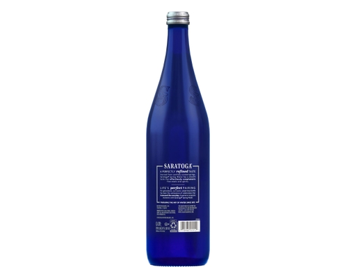 Saratoga - Still - Natural Spring Water - 28 oz (6 Glass Bottles