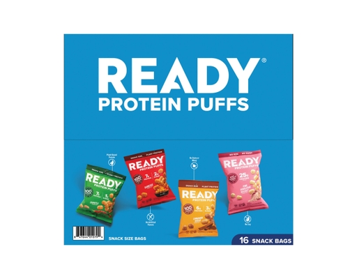 Ready Protein Puffs, Variety Pack, 6-7g Protein, 16 count