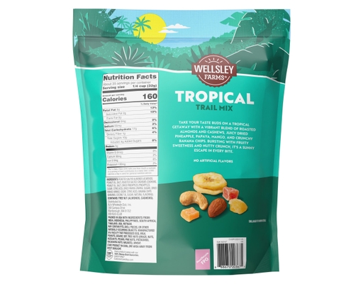 Tropical Trail Mix, 40 oz. Wellsley Farms image 1