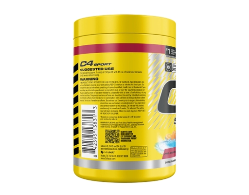 C4 Sport Pre-Workout Powder, 200mg Caffeine, 50 Servings, 1.39 lbs.