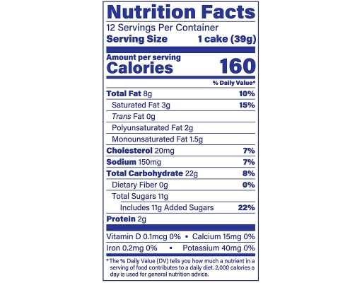 Pound Mini Snack Cakes, 12 count, 1.38 oz. Entenmann's image 3