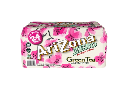 Zero Green Tea, 24 pack, 16 fl. oz. each Arizona image 0