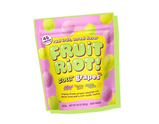 Sour Candy Grapes Mix, 20 oz. Fruit Riot image 3