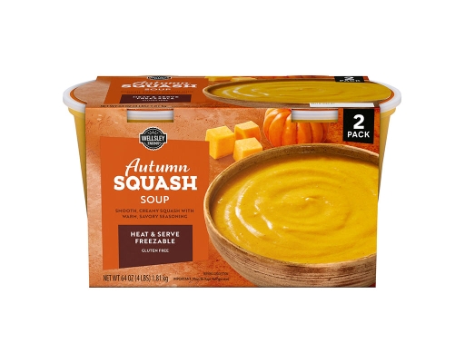 Autumn Squash Soup, 2 pack, 32 oz. each Wellsley Farms image 0