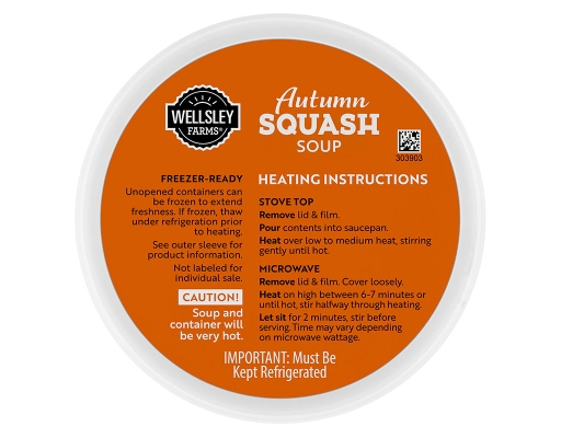 Autumn Squash Soup, 2 pack, 32 oz. each Wellsley Farms image 5