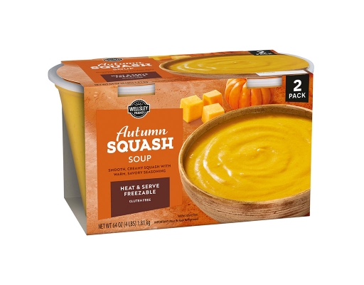 Autumn Squash Soup, 2 pack, 32 oz. each Wellsley Farms image 1
