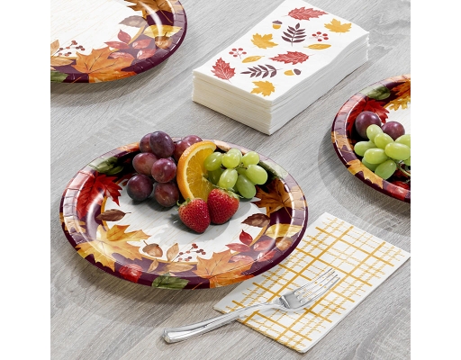 Fall 10" Plate, 80 count. Artstyle image 3