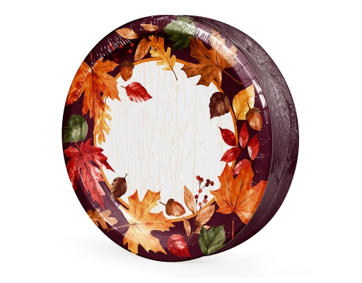 Fall 10" Plate, 80 count. Artstyle image 2