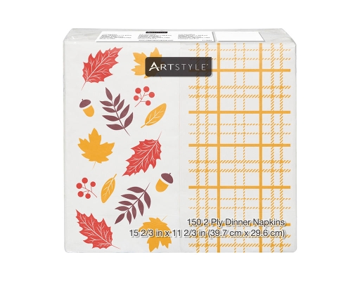 Premium Dinner Napkin, 100 count. Artstyle image 0