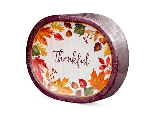 Fall Oval Plate, 50 count. Artstyle image 2
