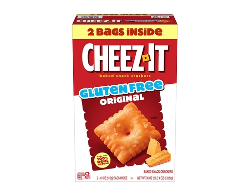 Baked Snack Crackers, 100% Real Cheese, 2 pack, 18 ounce each Cheez-It image 0