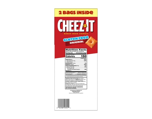 Baked Snack Crackers, 100% Real Cheese, 2 pack, 18 ounce each Cheez-It image 4